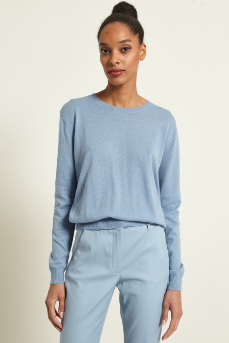 Maglia con profili a coste Fashion Market