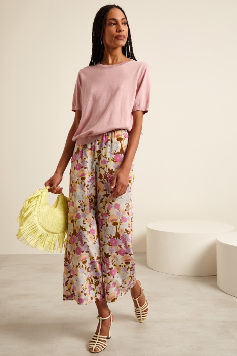 Maglia in seta e cotone Fashion Market