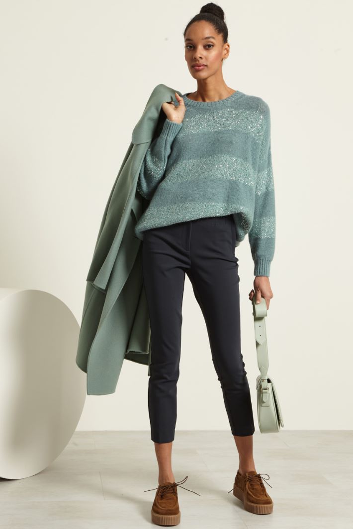 Maglia con micro paillettes Fashion Market Maglia con micro paillettes Fashion Market