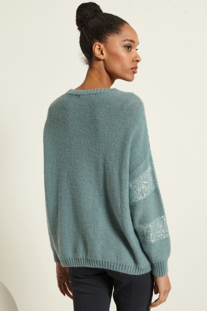 Maglia con micro paillettes Fashion Market Maglia con micro paillettes Fashion Market