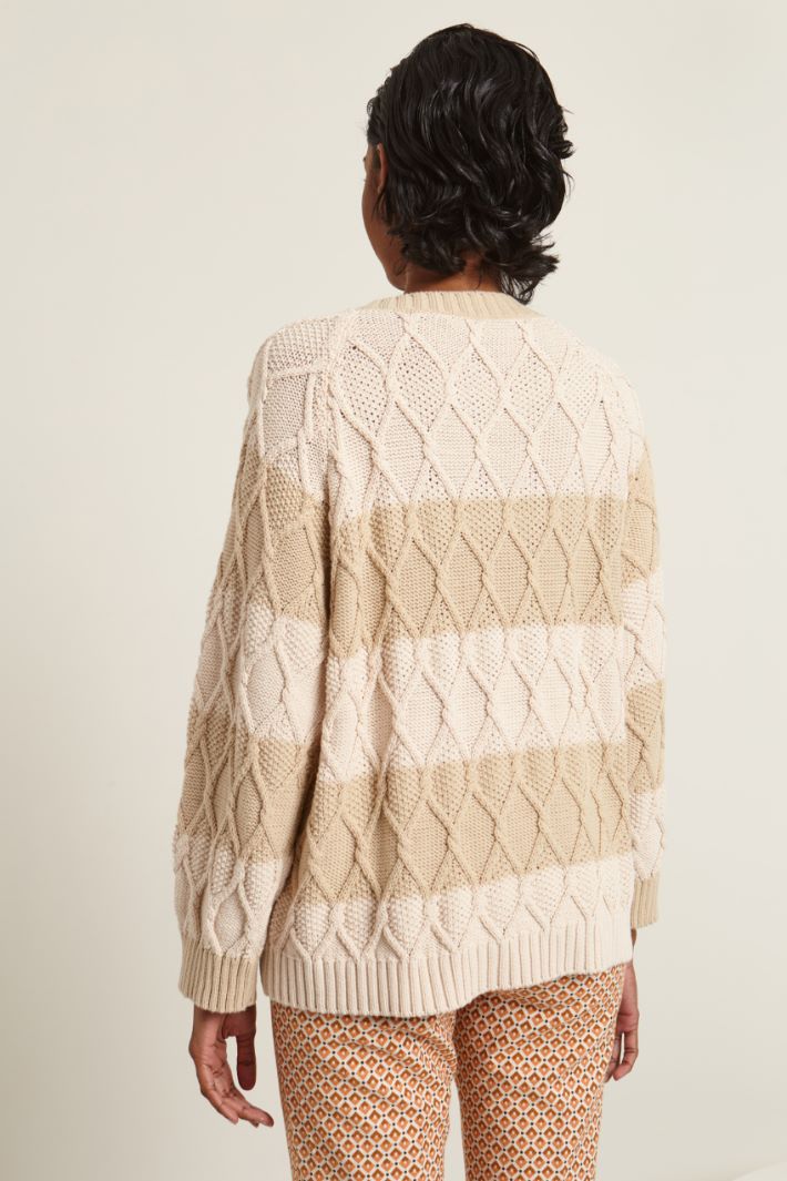 Maglia a treccia Fashion Market Maglia a treccia Fashion Market