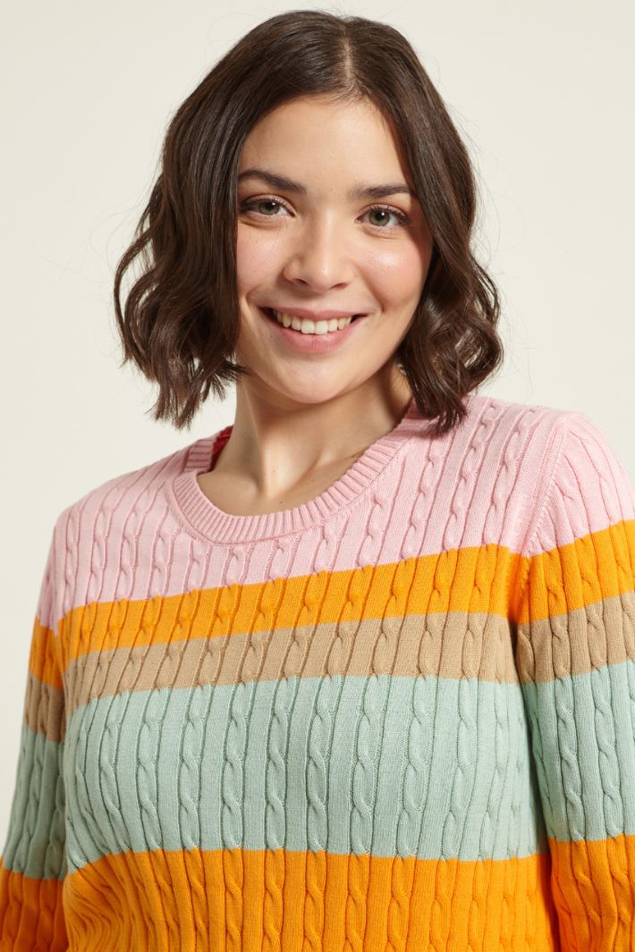 Maglia a trecce Fashion Market