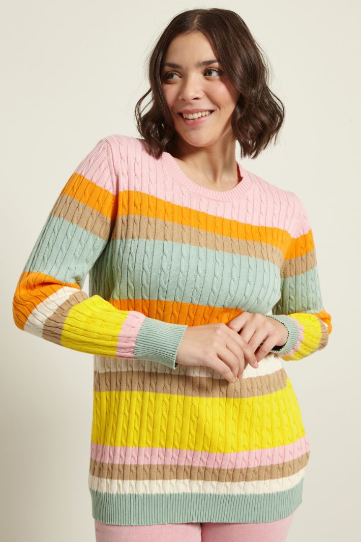 Maglia a trecce Fashion Market