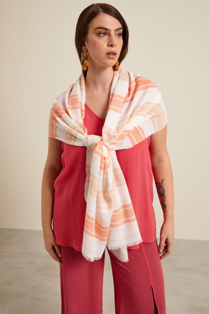 Stola in garza lamè Fashion Market