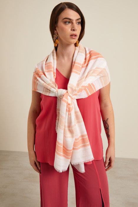 Stola in garza lamè Fashion Market