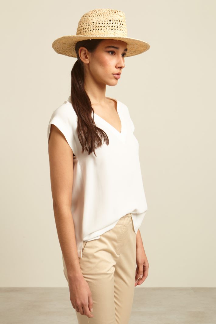 Fedora in rafia Fashion Market