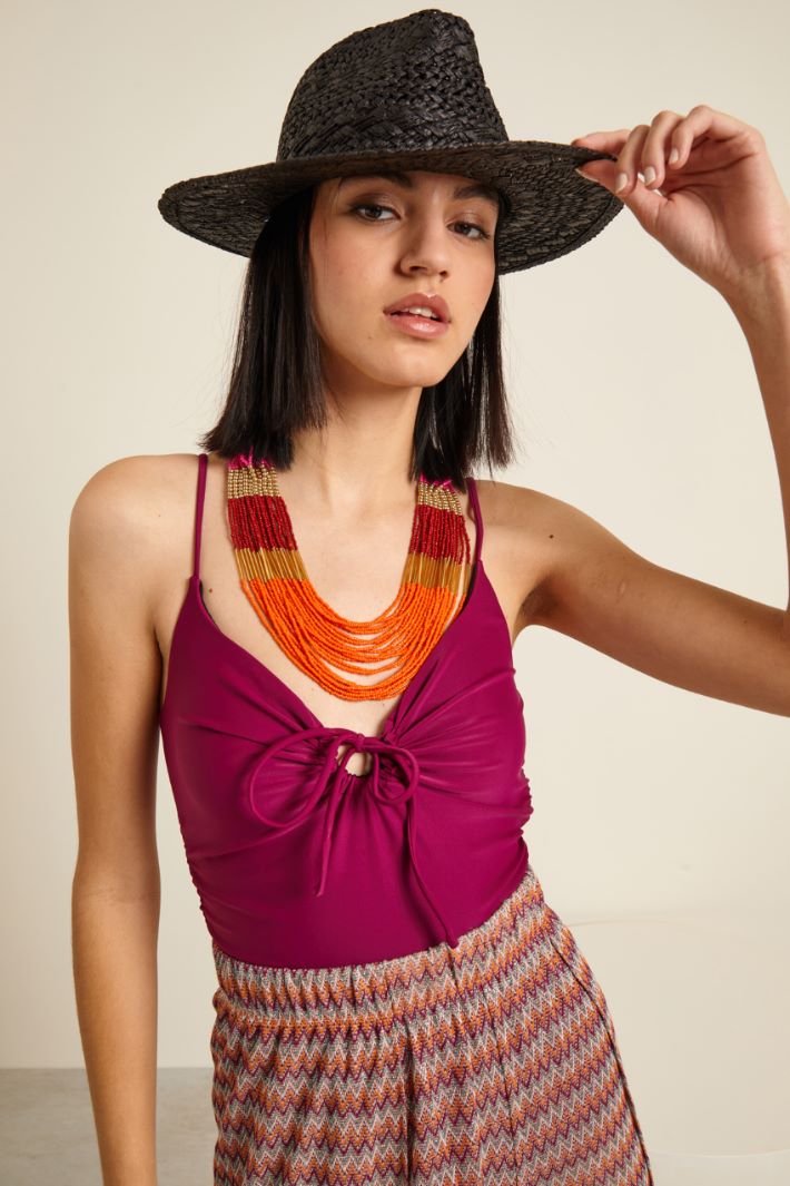 Fedora in rafia Fashion Market