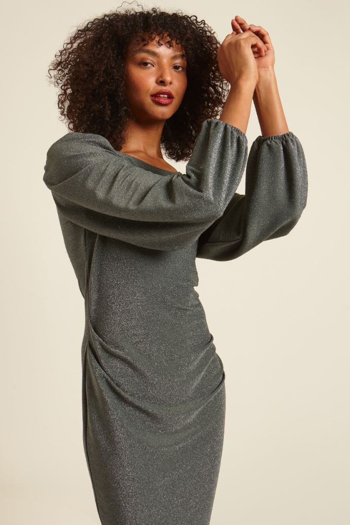 Tubino in jersey lamè Fashion Market