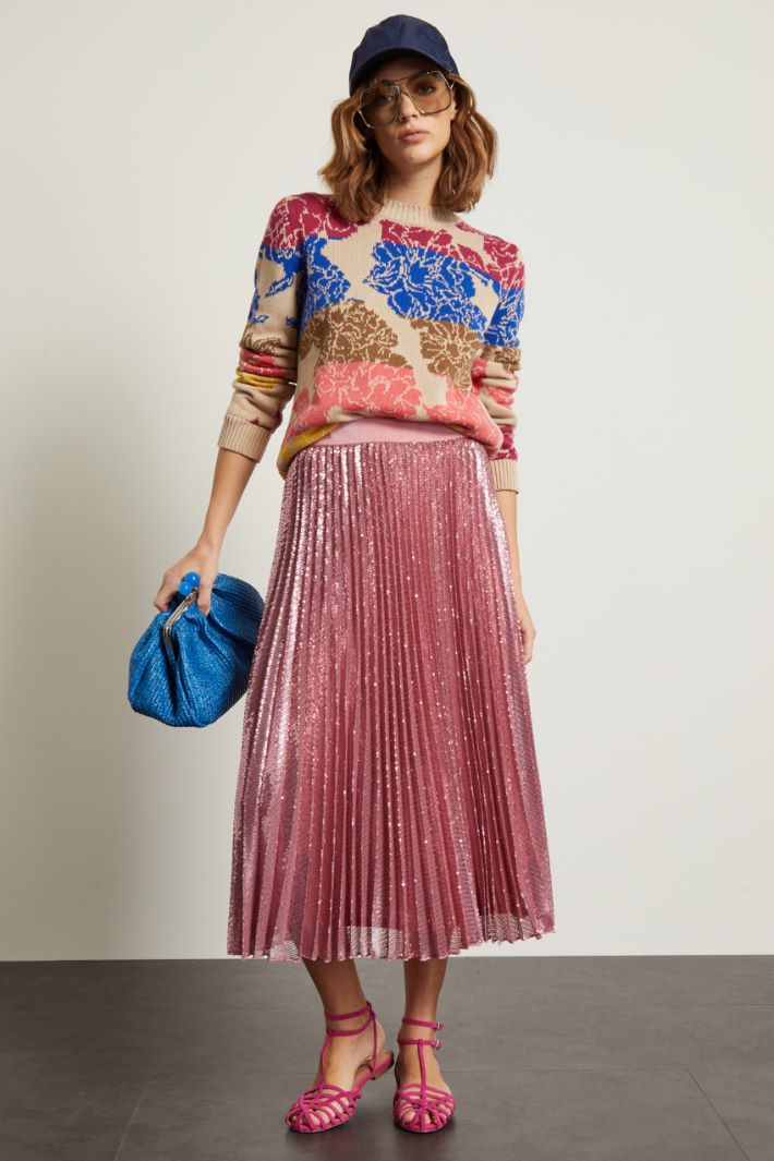 Gonna con paillettes all over Fashion Market