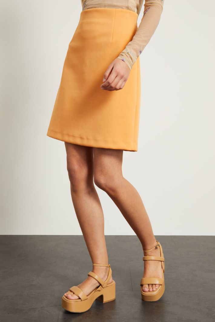 Gonna in jersey compatto Fashion Market