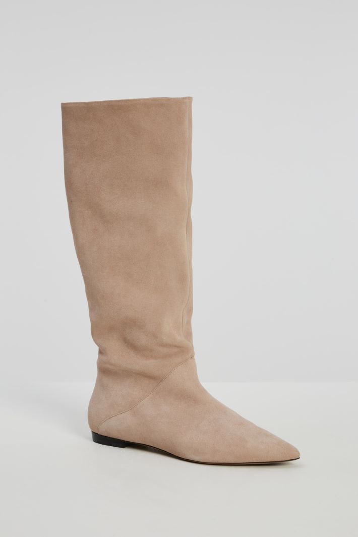 Stivali scamosciati Fashion Market