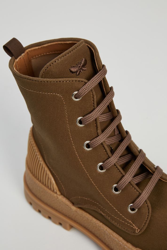 Anfibi in tela di cotone Fashion Market Anfibi in tela di cotone Fashion Market