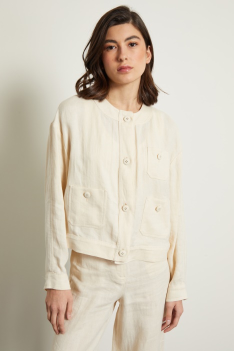 Giacca boxy in tricotina Fashion Market