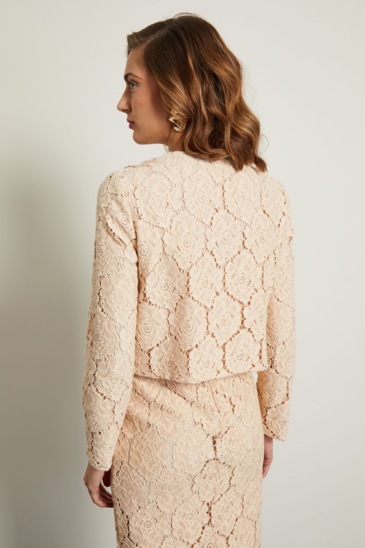 Giacca corta in macramè Fashion Market