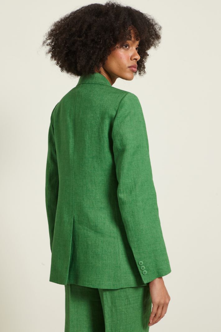 Blazer in batavia di lino Fashion Market