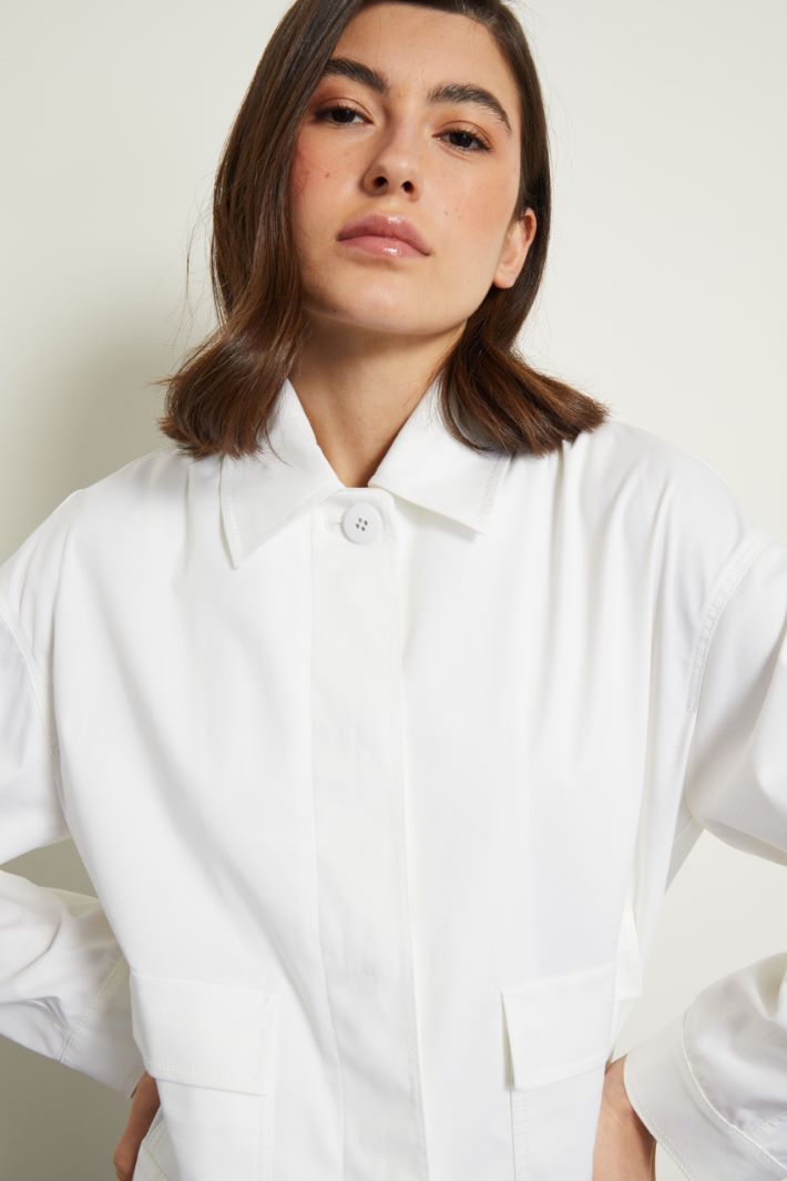 Giacca corta in gabardina Fashion Market