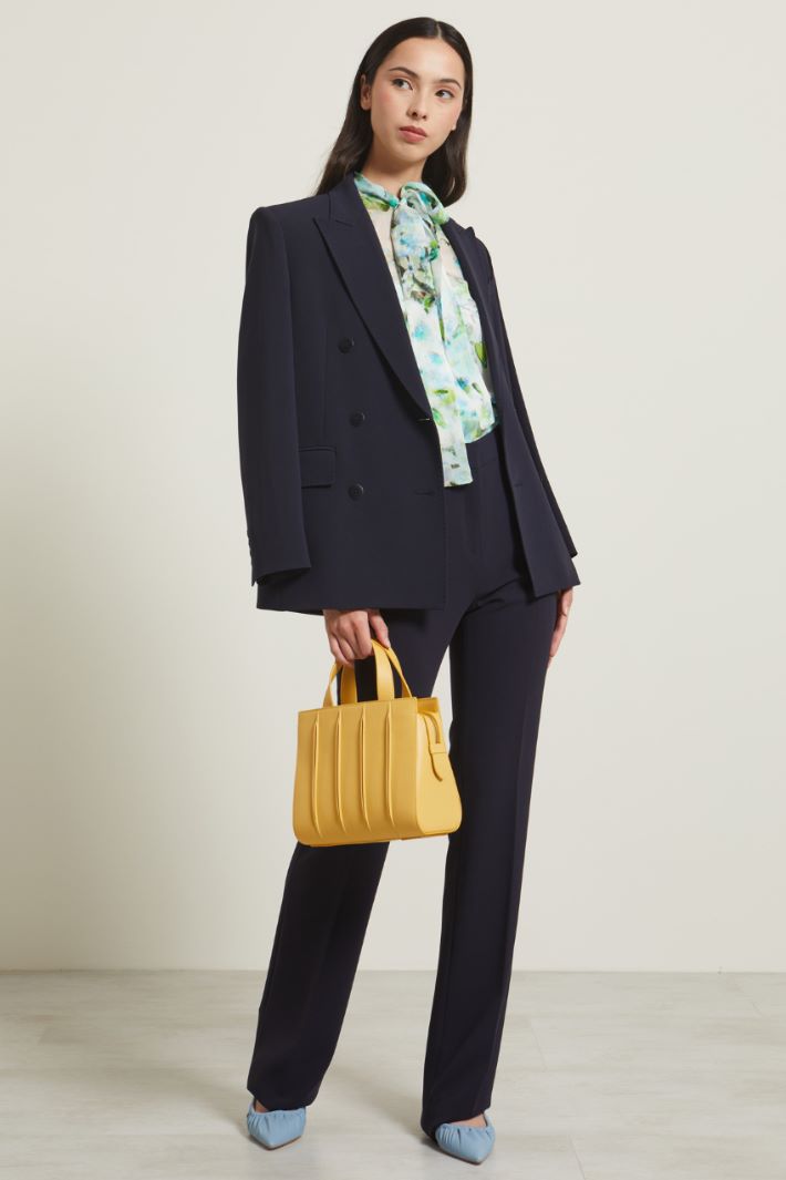 Blazer doppiopetto in cady Fashion Market