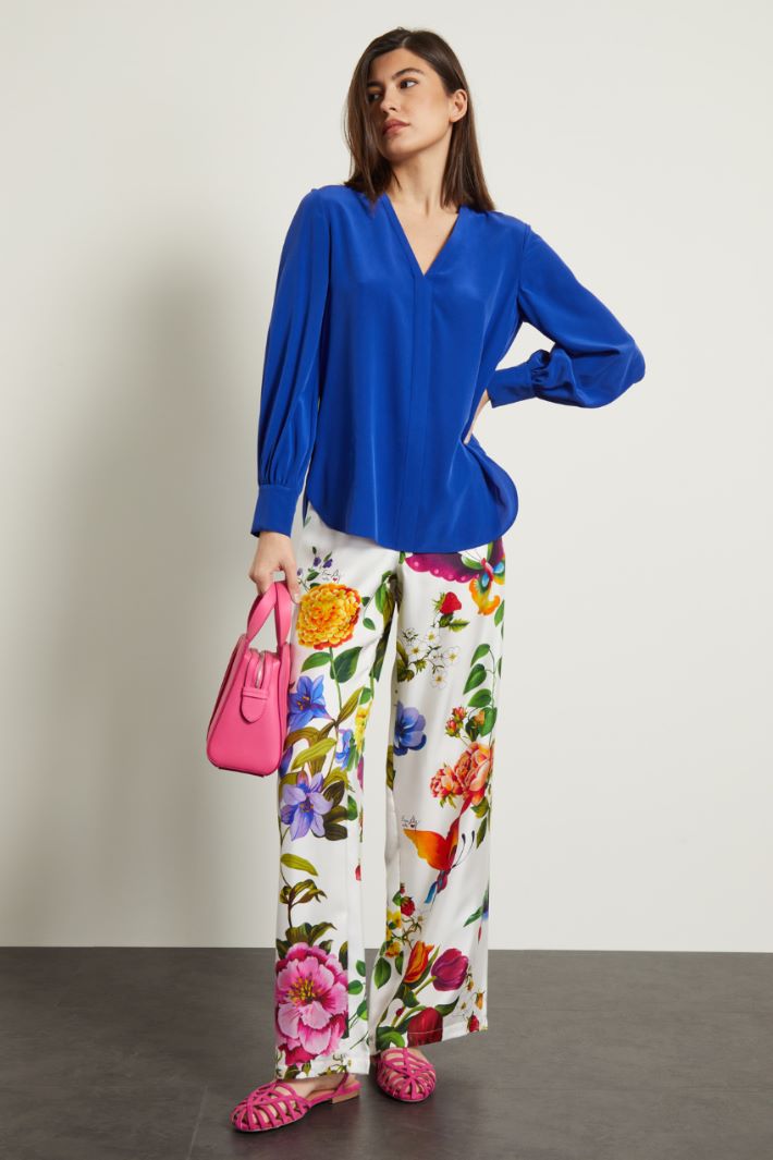 Blusa in pura seta Fashion Market Blusa in pura seta Fashion Market