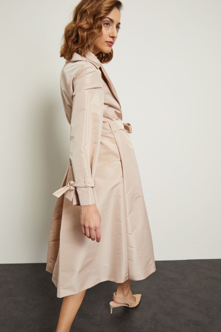 Trench in faille Fashion Market