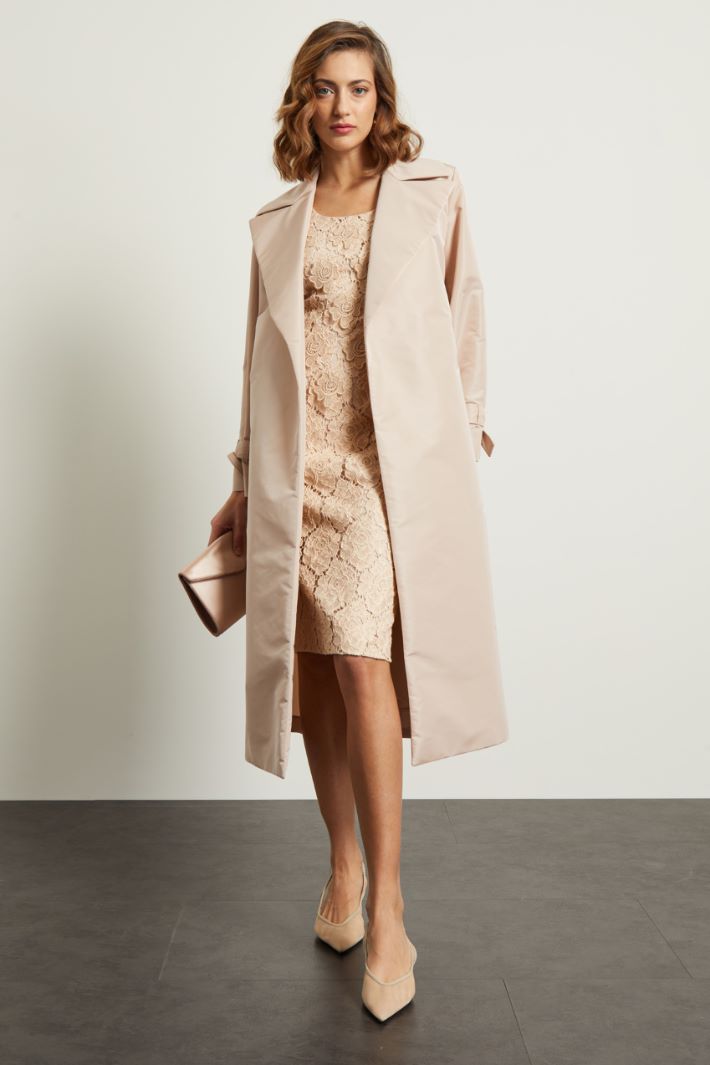 Trench in faille Fashion Market