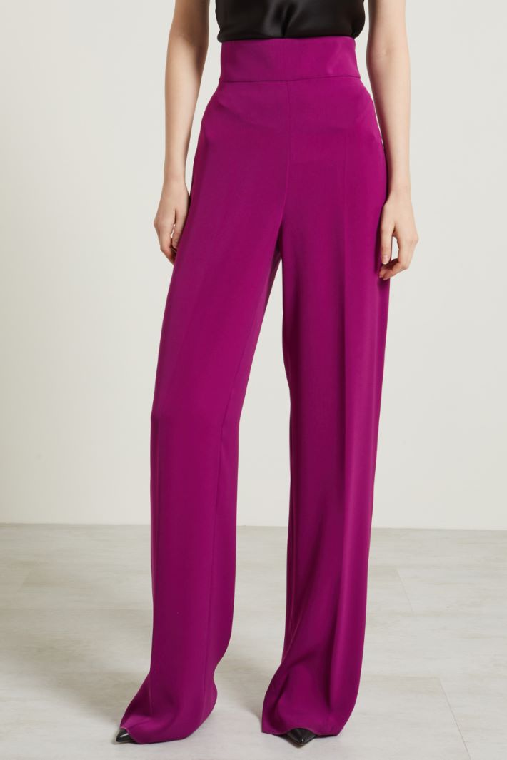 Pantaloni con cintone in vita Fashion Market