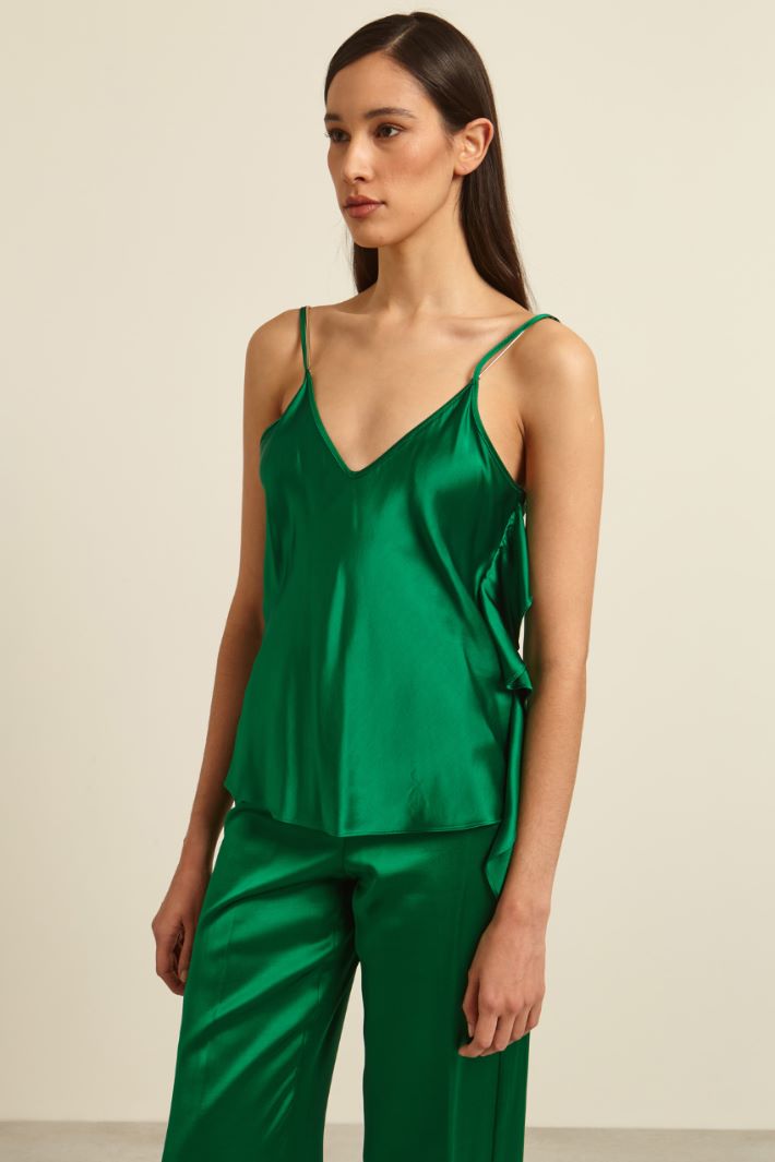 Canotta con volant Fashion Market