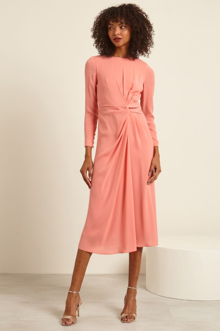 Abito lungo con incrocio Fashion Market