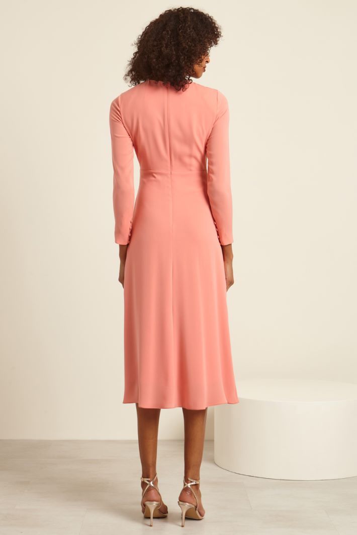 Abito lungo con incrocio Fashion Market