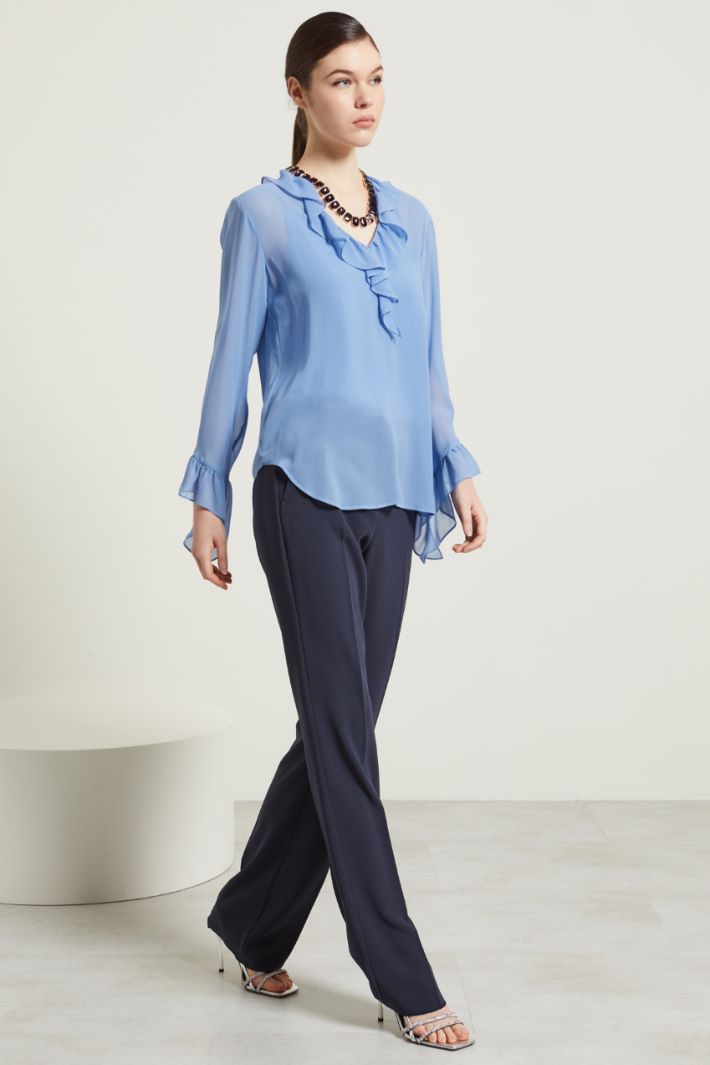 Blusa con rouches Fashion Market