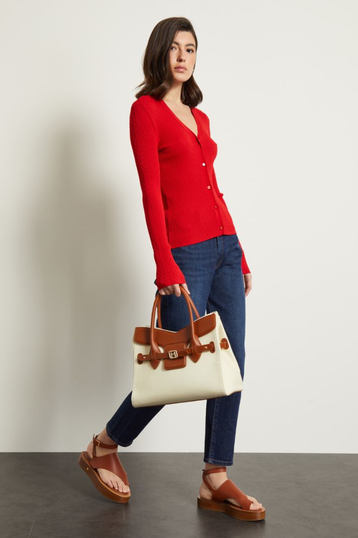 Cardigan aderente a coste Fashion Market