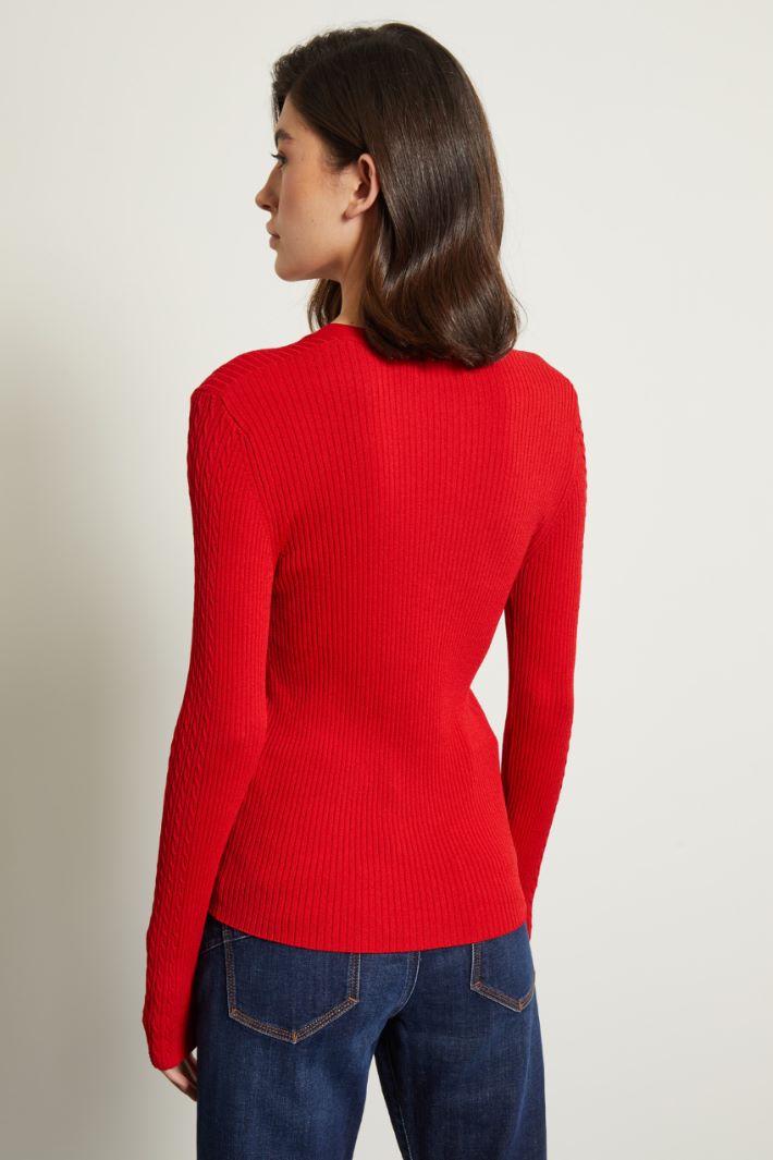 Cardigan aderente a coste Fashion Market