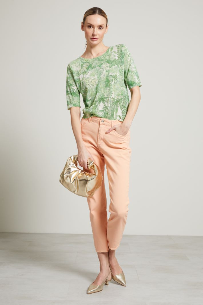 Maglia leggera stampata Fashion Market