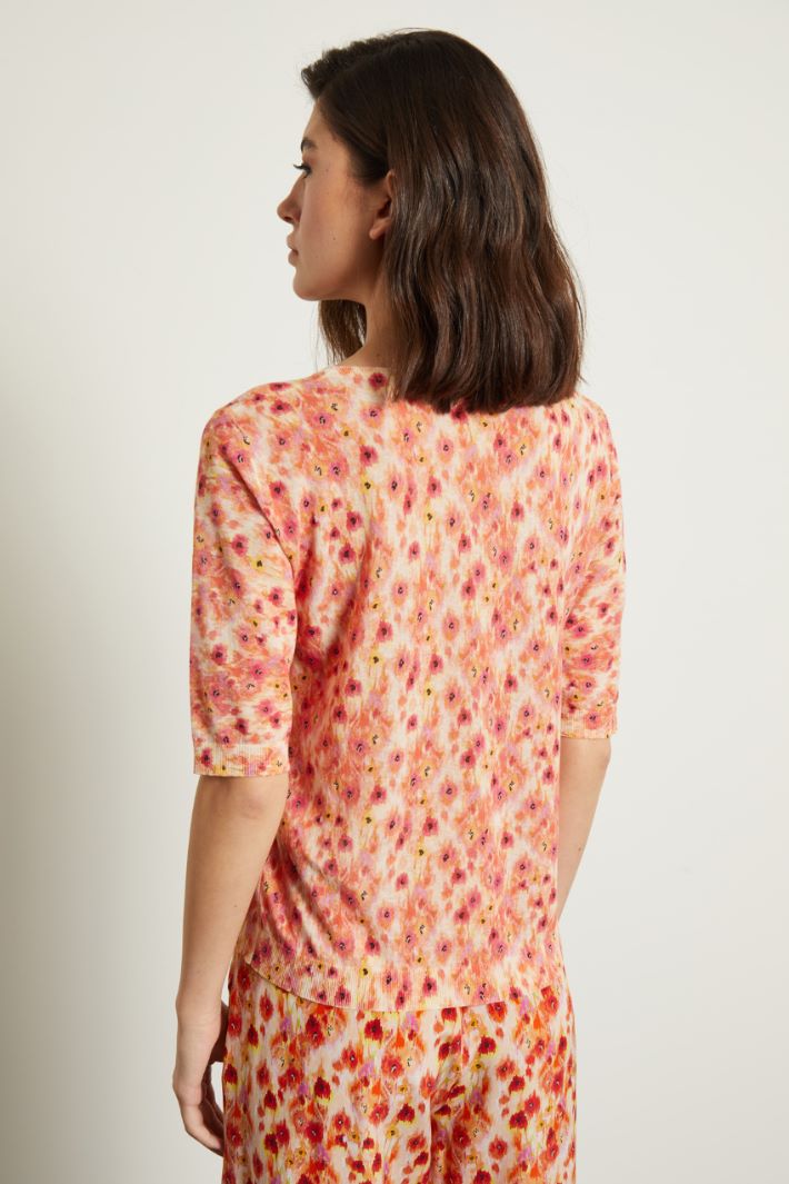 Maglia leggera stampata Fashion Market