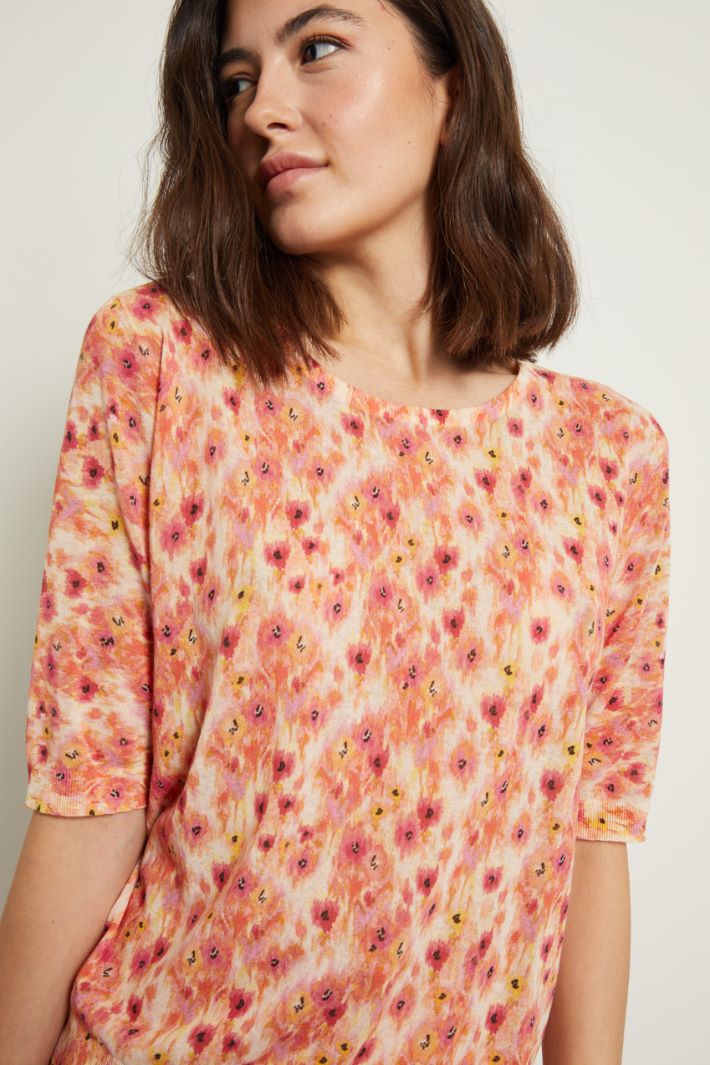 Maglia leggera stampata Fashion Market