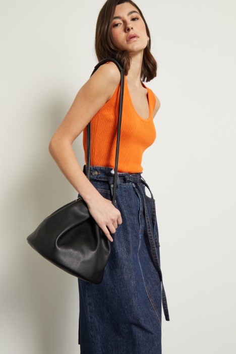 Top in maglia a coste Fashion Market