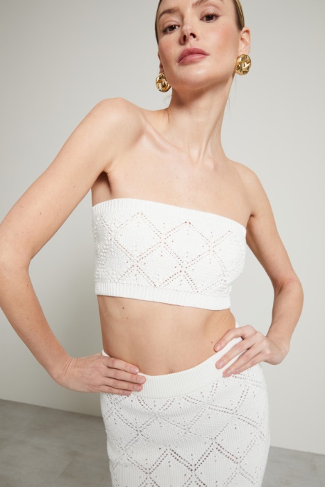 Top in misto cotone Fashion Market