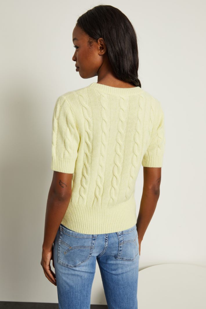 Maglia lavorata a trecce Fashion Market