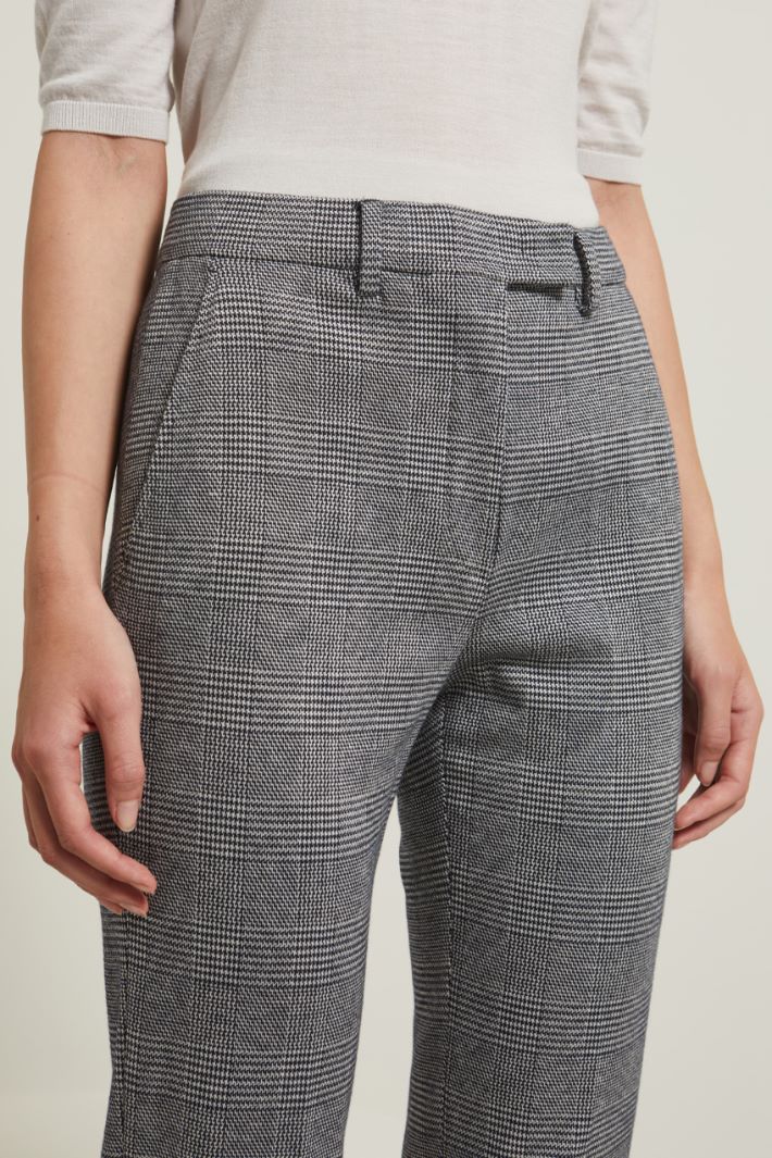 Pantaloni in jersey jacquard Fashion Market