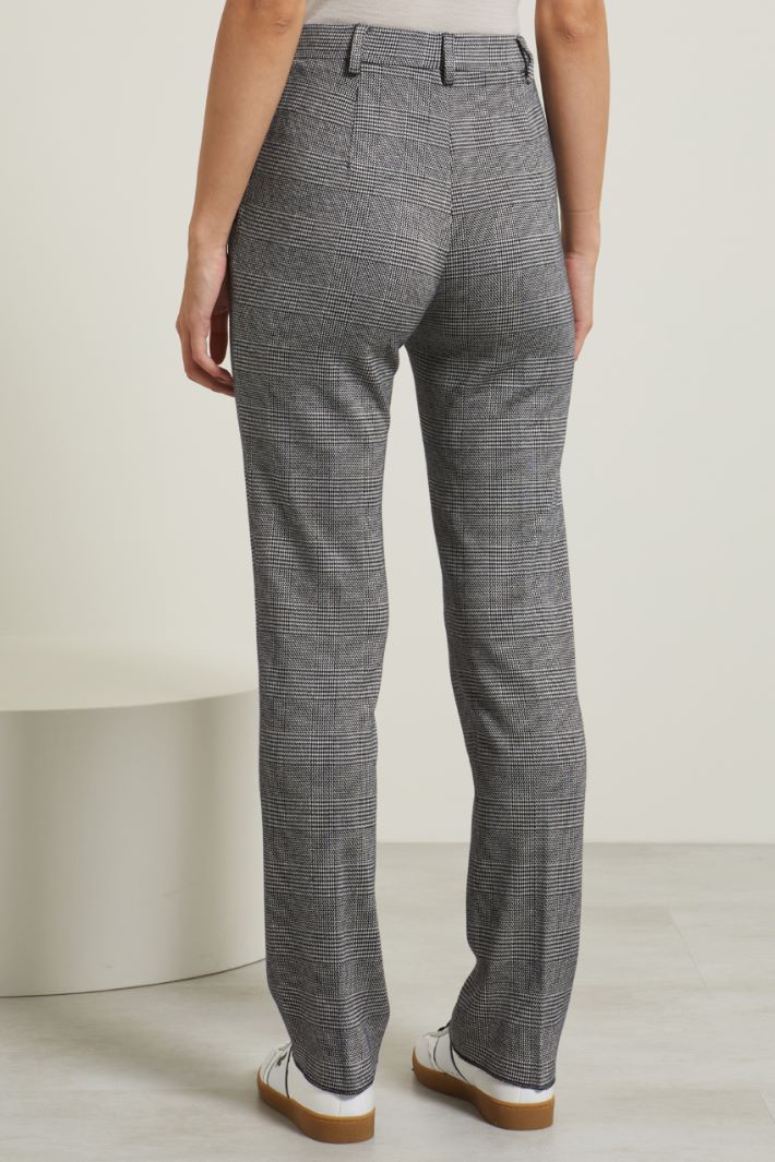 Pantaloni in jersey jacquard Fashion Market