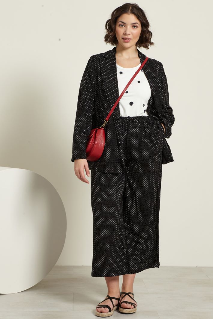 Blazer in tela stampata Fashion Market