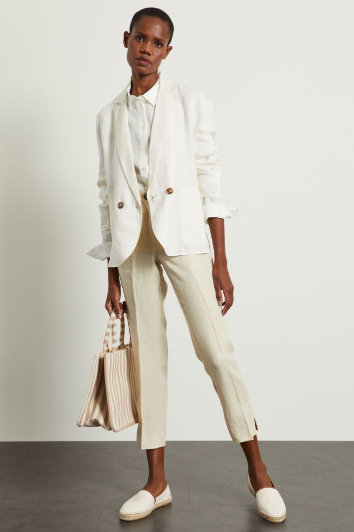 Blazer in lino Fashion Market