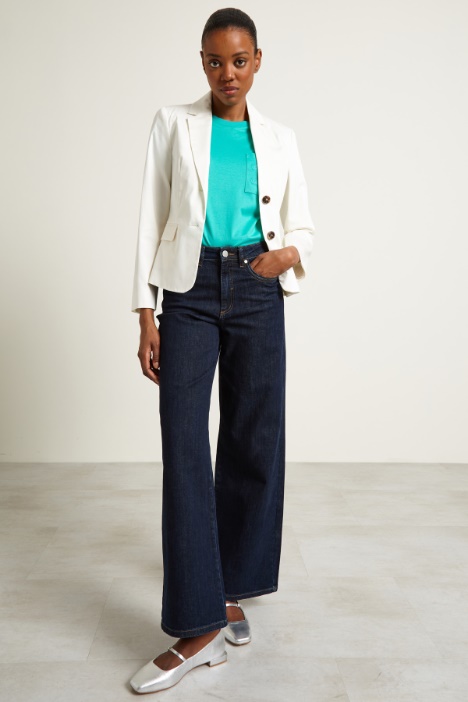 Blazer in raso di cotone Fashion Market