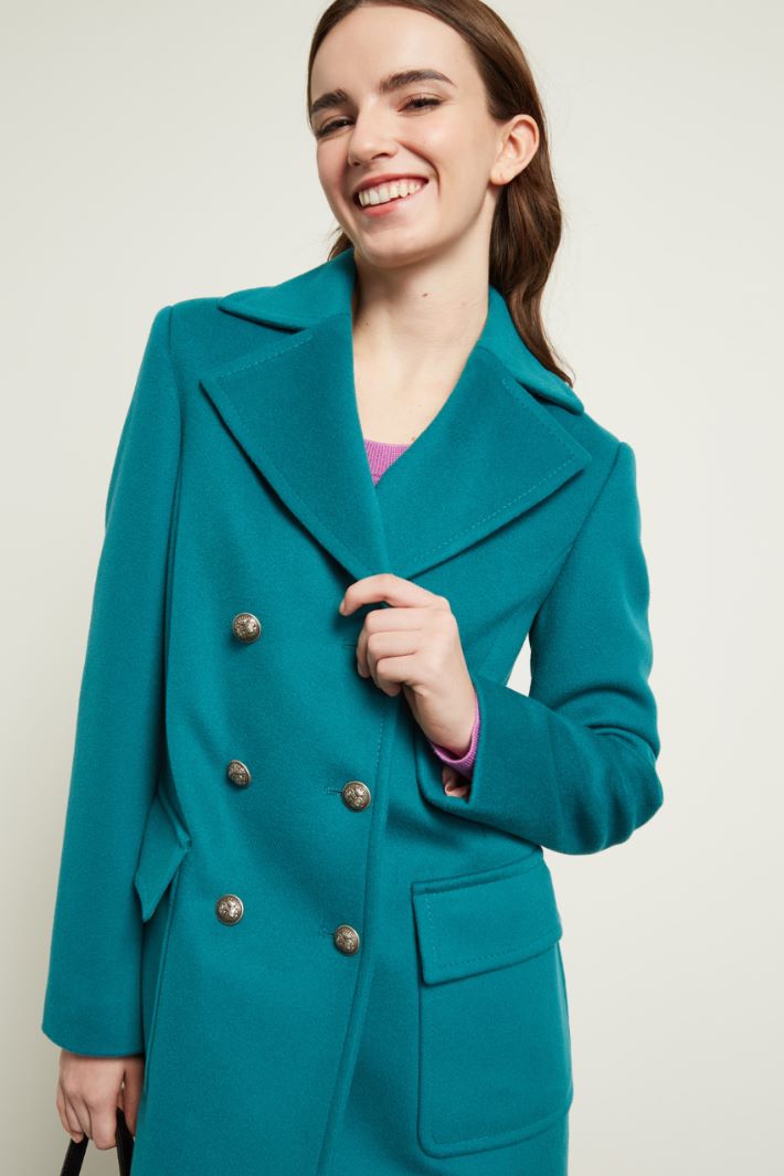 Caban in drap di lana Fashion Market