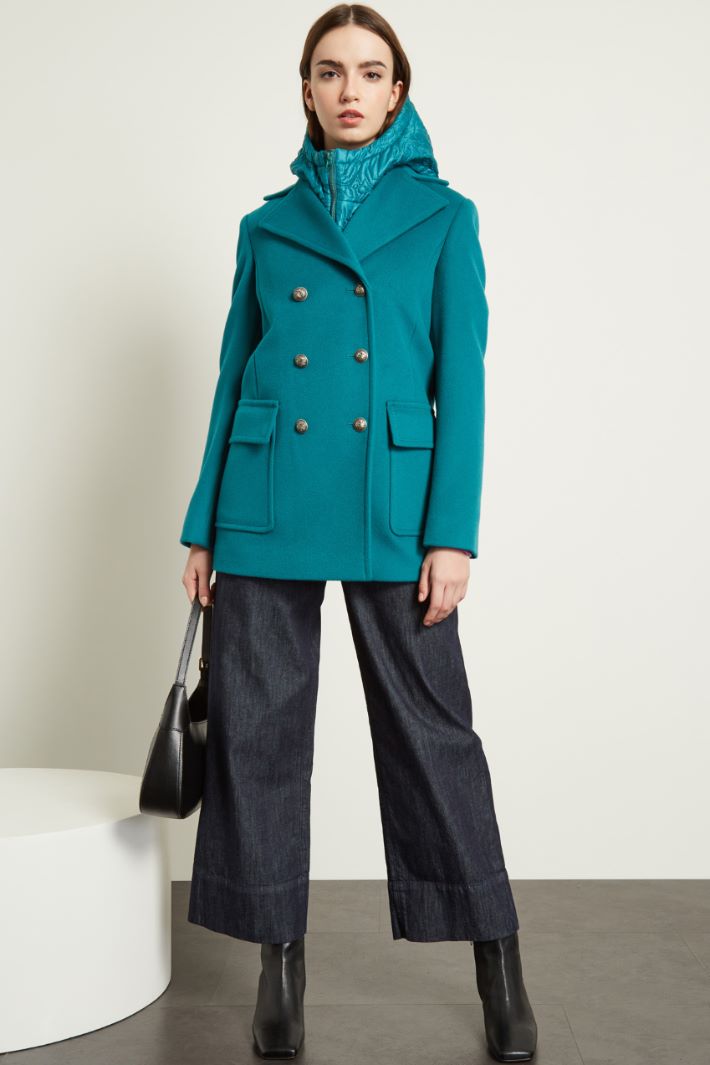 Caban in drap di lana Fashion Market