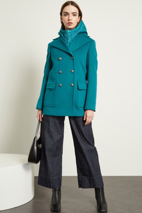 Caban in drap di lana Fashion Market