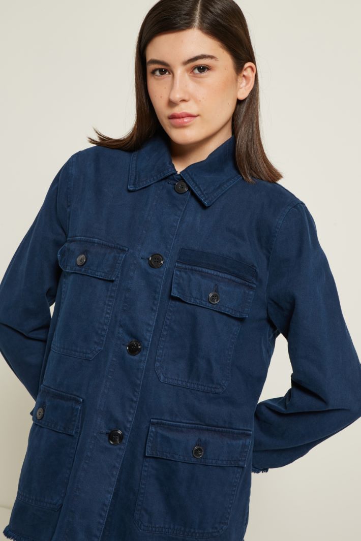 Giacca in drill con tasche Fashion Market