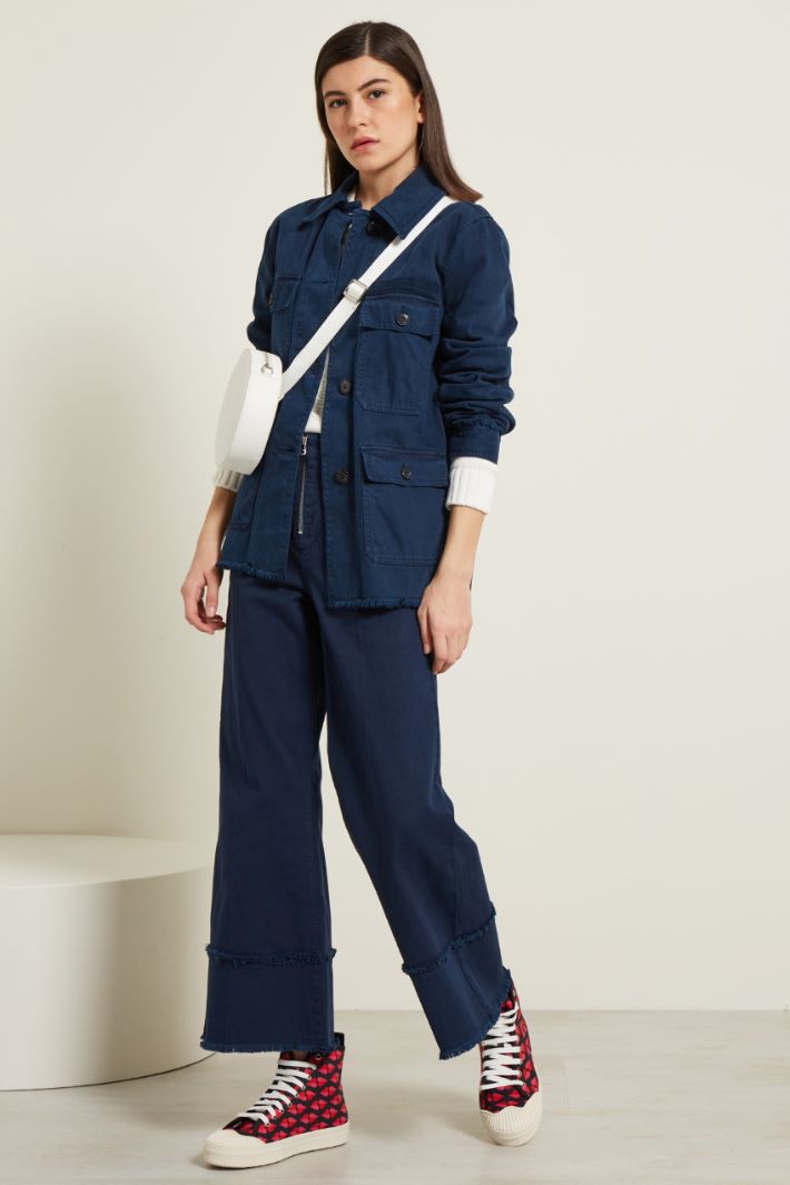 Giacca in drill con tasche Fashion Market