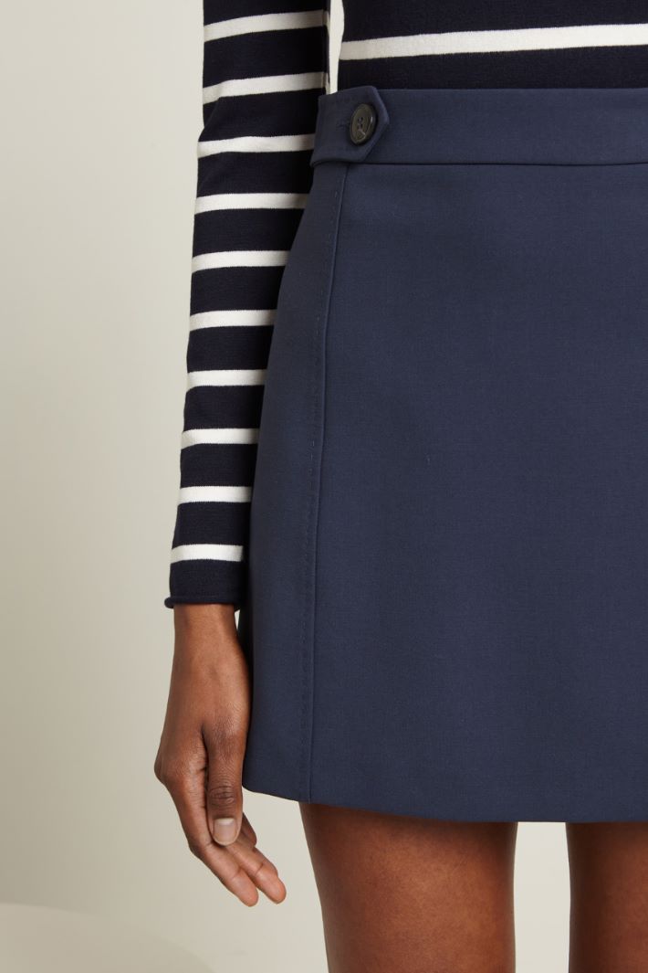 Gonna corta con alamari Fashion Market