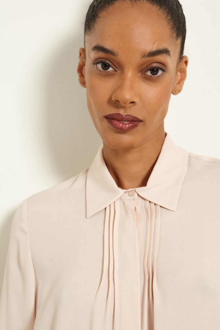 Camicia con pieghe cucite Fashion Market Camicia con pieghe cucite Fashion Market