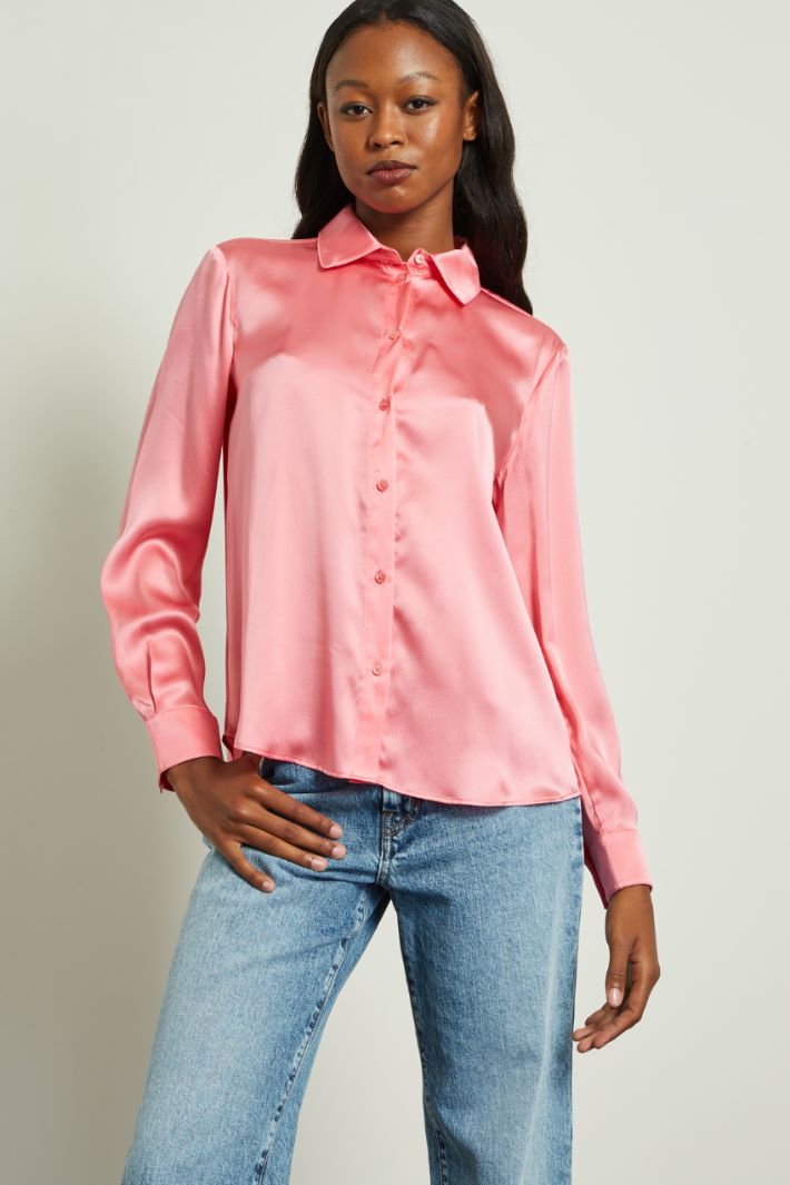 Camicia in pura seta Fashion Market
